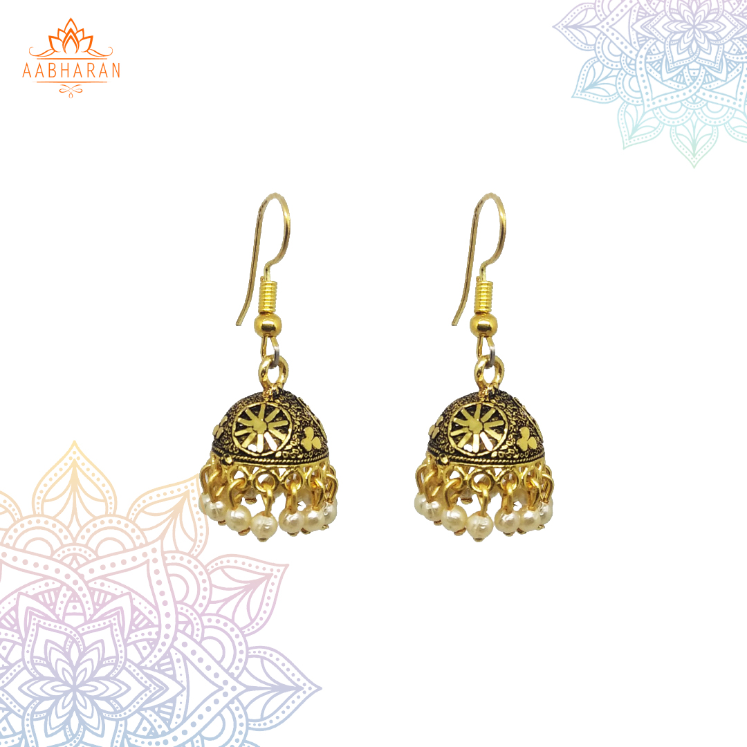 Hanging jhumka clearance