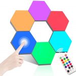 Premium Modular Quantum Multicolor Lights with Touch Sensor & Remote control (Hexagonal Wall Lights) 1