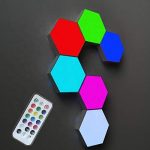 Premium Modular Quantum Multicolor Lights with Touch Sensor & Remote control (Hexagonal Wall Lights) 2