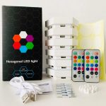 Premium Modular Quantum Multicolor Lights with Touch Sensor & Remote control (Hexagonal Wall Lights) 9